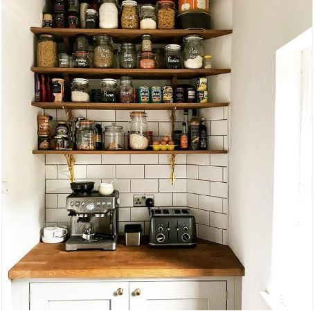 قفسه بندی آشپزخانه کوچک