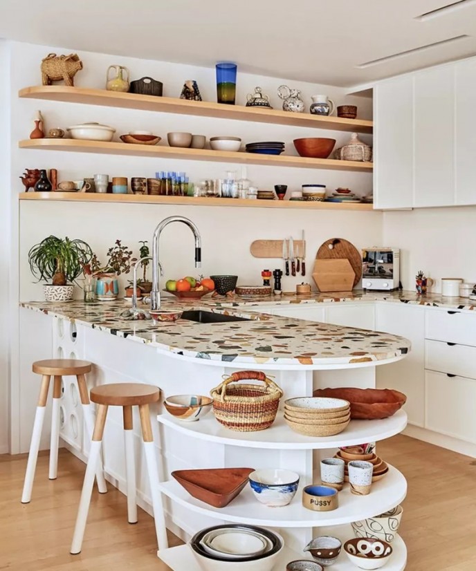 بهترین استفاده از فضای آشپزخانه بهترین استفاده از فضای آشپزخانه