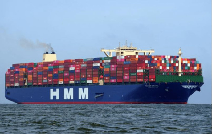 کشتی باربری HMM ALGECIRAS: دومین کشتی بزرگ جهان با ظرفیت 23,964 TEU