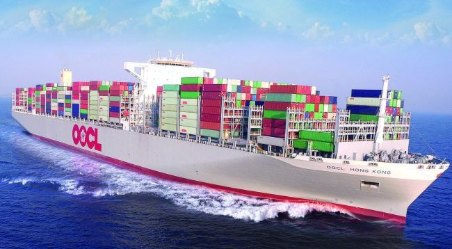 کشتی باربری OOCL HONG KONG: غول کانتینری کلاس G با ظرفیت 21,413 TEU
