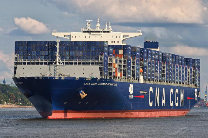 کشتی باربری CMA CGM ANTOINE DE SAINT EXUPERY: کشتی دوستدار محیط زیست با سیستم تصفیه آب UV