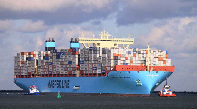 کشتی باربری MADRID MEARSK: عضو کلاس TRIPLE E با ظرفیت 20,658 TEU
