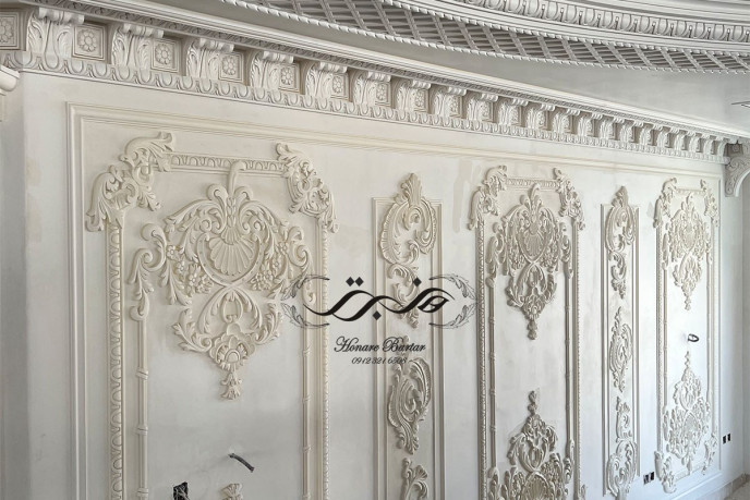 روش گچبری پیش ساخته روش گچبری پیش ساخته