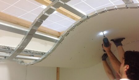 معرفی انواع پانل گچی کناف | پانل های گچی پیش ساخته سقفی و دیواری