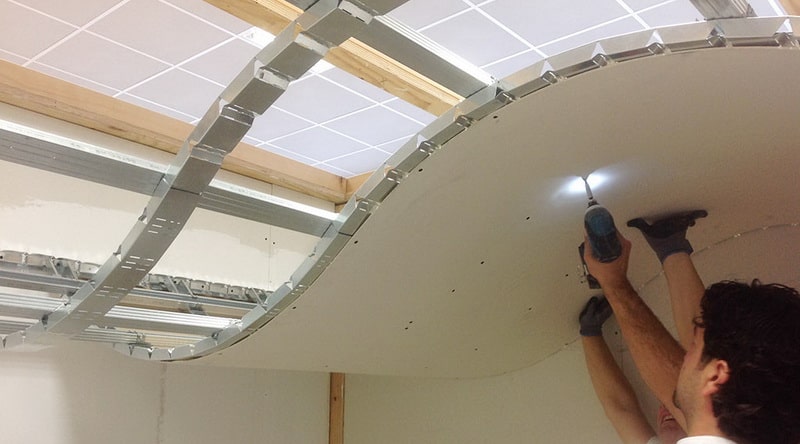 معرفی انواع پانل گچی کناف | پانل های گچی پیش ساخته سقفی و دیواری