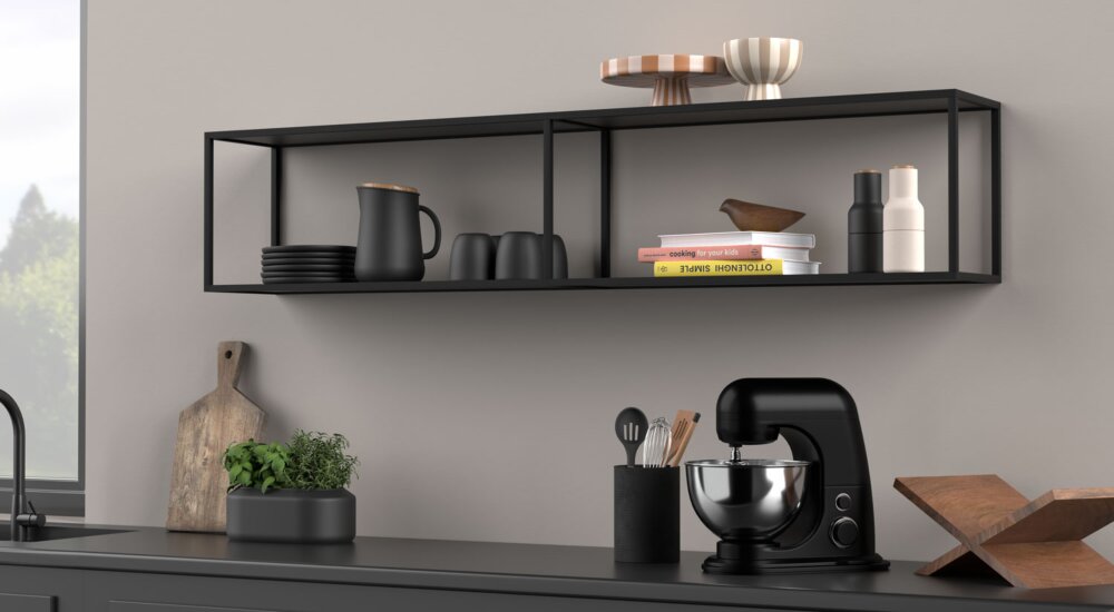 شلف دیواری فلزی شلف دیواری فلزی