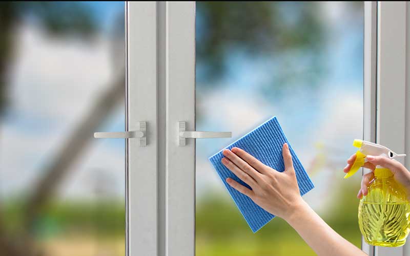 آموزش پاک کردن درب و پنجره upvc آموزش پاک کردن درب و پنجره upvc