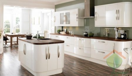 انواع کابینت چوبی آشپزخانه