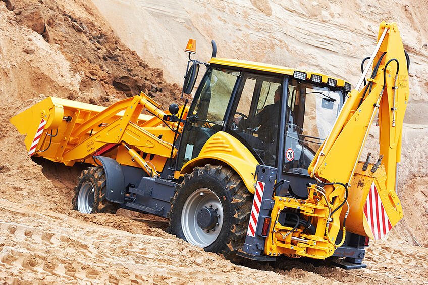 بکهو لودر یا بیل بکو BackHoe Loader