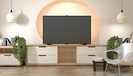 تزیین دیوار پشت تلویزیون | طراحی و دکوراسیون تی وی وال Tv Wall