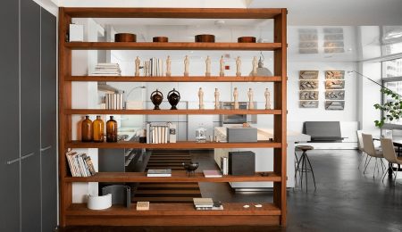 شلف دیواری چوبی و فلزی | کاربرد انواع شلف