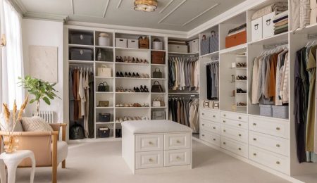 کلوزت روم چیست؟ انواع واکینگ کلوزت یا کلوزت روم (اتاق لباس) و مزایا