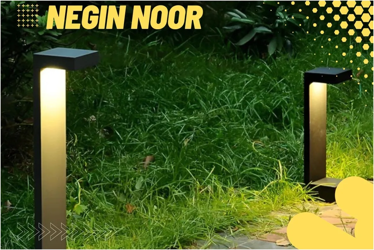 neginnoor 2 jpg مراحل نصب چراغ های ایستاده
