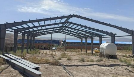 مراحل ساخت سوله صنعتی