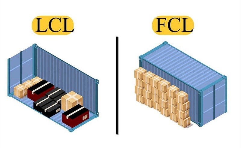 LCL va FCL حمل و نقل FCL چیست؟ کانتینر FCL چه تفاوتهایی با LCL دارد؟