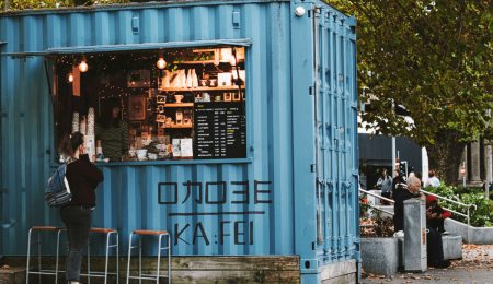 راه‌اندازی کافه کانتینری