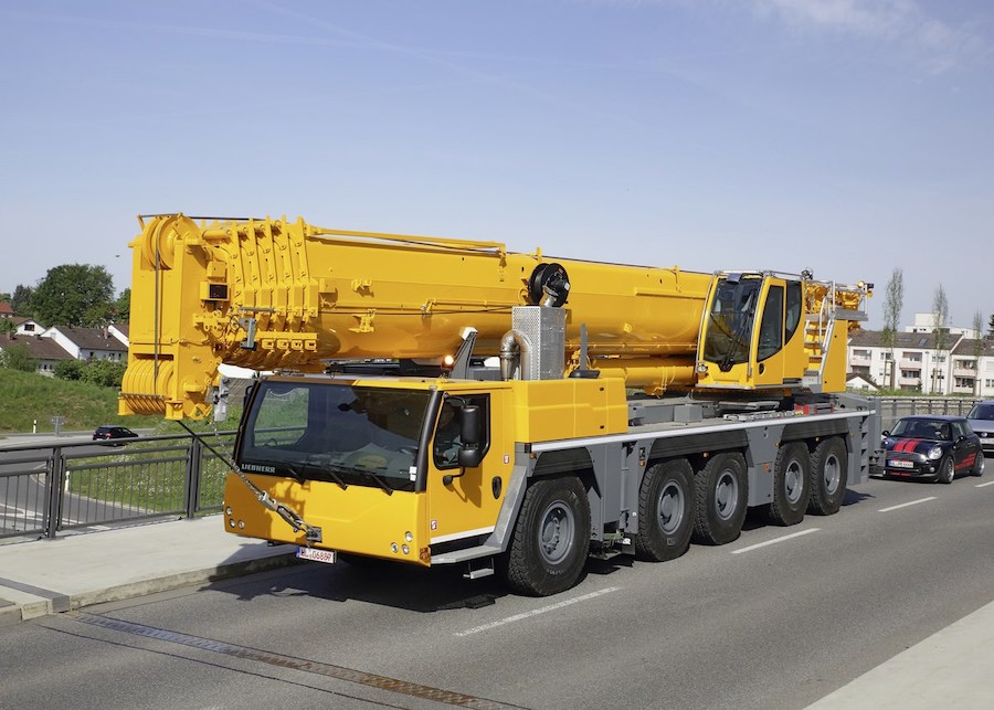 جرثقیل موبایل یا جرثقیل چرخدار (Mobile Crane)