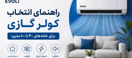 راهنمای انتخاب کولر گازی برای خانه‌های ۴۰ تا ۸۰ متری؛ ظرفیت مناسب کدام است؟