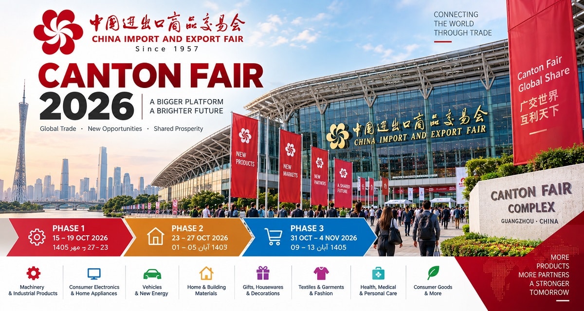 نمایشگاه-واردات-و-صادرات-چین-کانتون-فیر-2026-تاریخ-و-فازهای-Canton-Fair